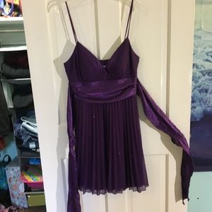 Speckless Purple Spaghetti Strap Dress